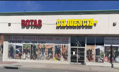 Diligencia Boots, El Paso