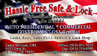 Hassle Free Lock & Key, El Paso