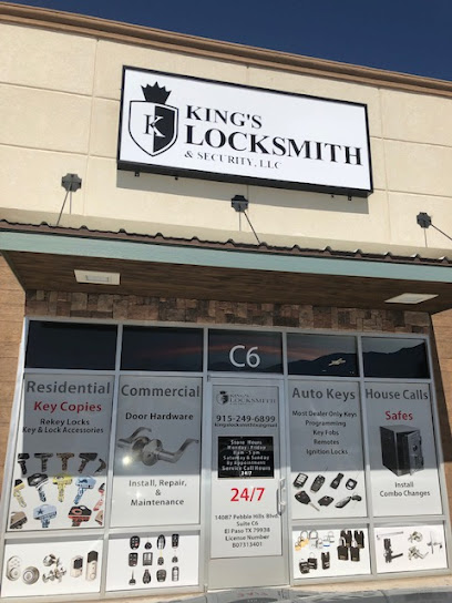 King's Locksmith & Security, LLC, El Paso