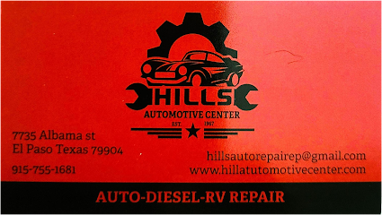 Hills Automotive -Towing and Mobile Repair, El Paso
