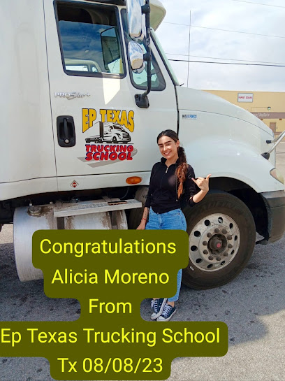 CDL. EP Texas Trucking School